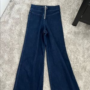 Wide leg Express jeans